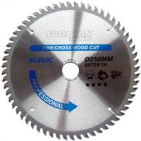TCT Circular Saw Blade 250mm x 30mm x 60T Professional Toolpak  Thumbnail